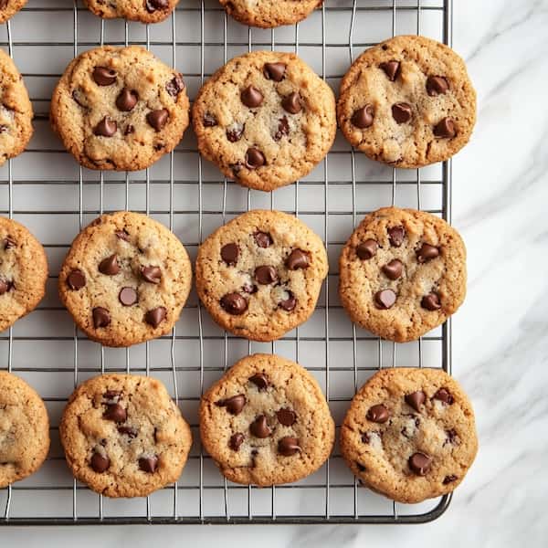 almond flour cookies baked
