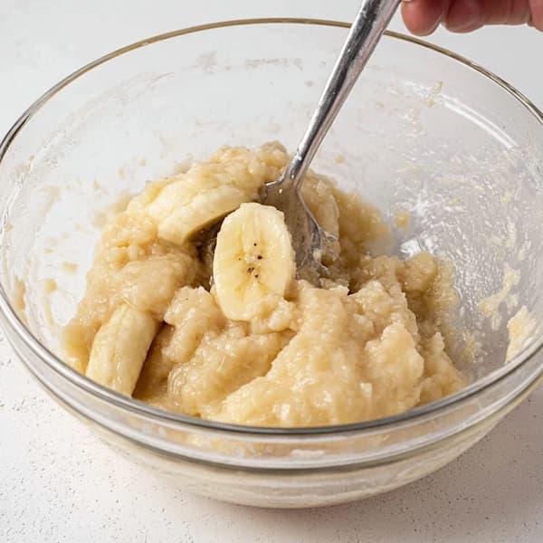 mashed banana