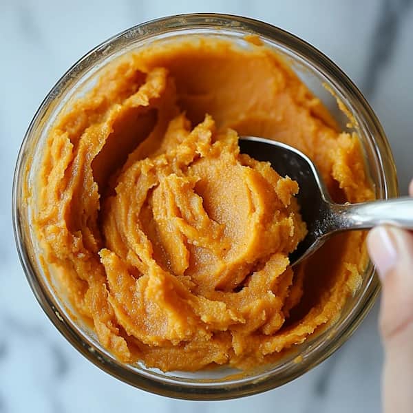 sweet potato brownies batter