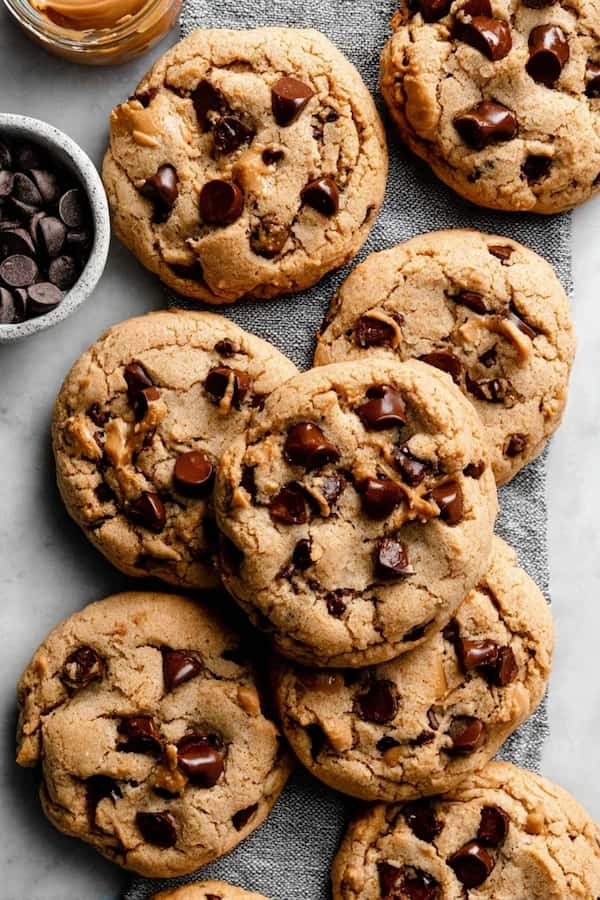 Peanut Butter Chocolate Chip Cookies