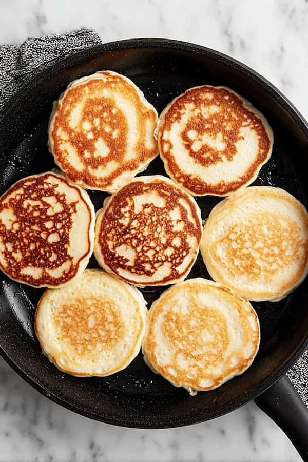 banana pancakes baking