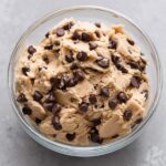 cookie dough with chocolate chips