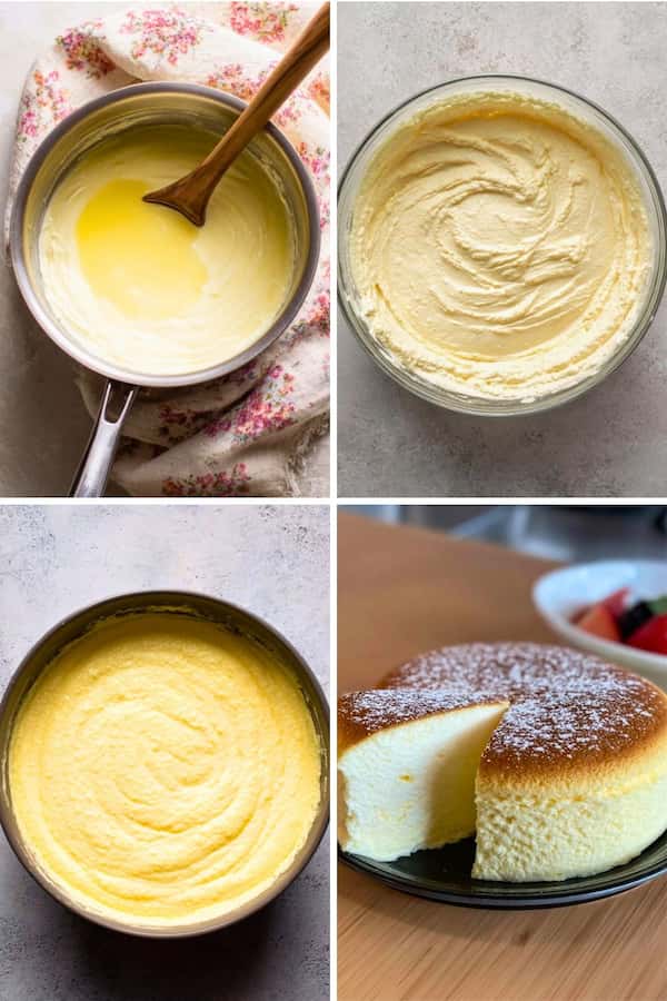 japanese cheesecake step by step recipe
