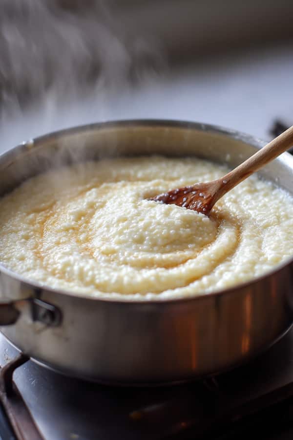 rice pudding cooking