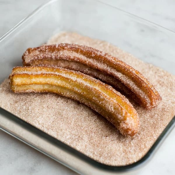 churros in cinnamon sugar
