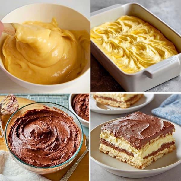 eclair cake step by step recipe