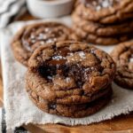 espresso cookies served