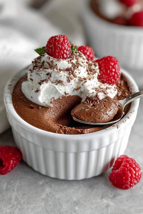 high protein cottage cheese chocolate mousse recipe