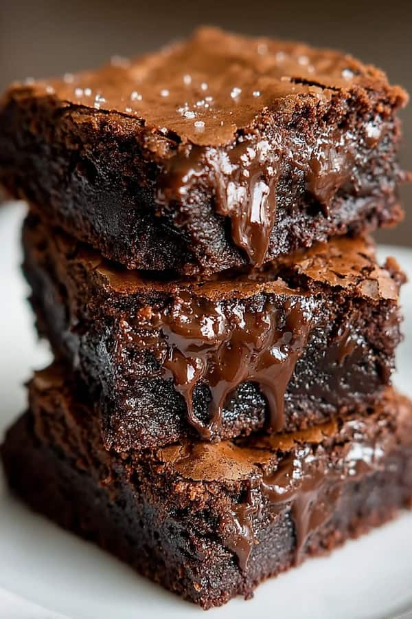 homemade chocolate brownies