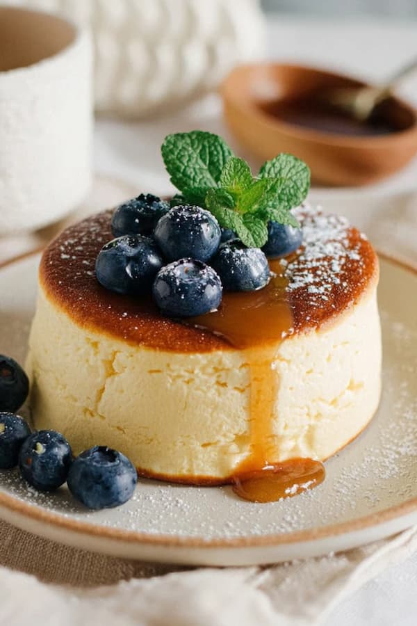 japanese pancakes served