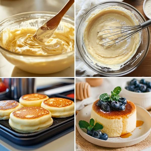 japanese pancakes step by step