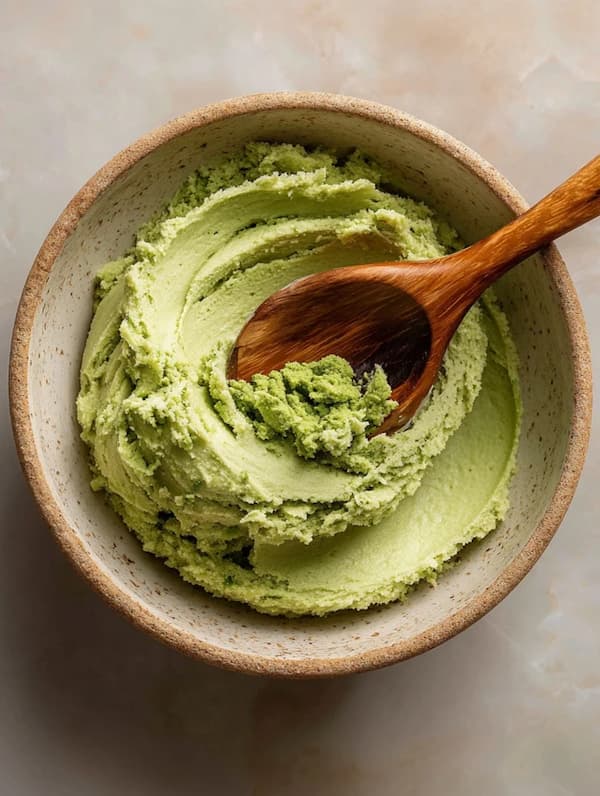 matcha cookie dough