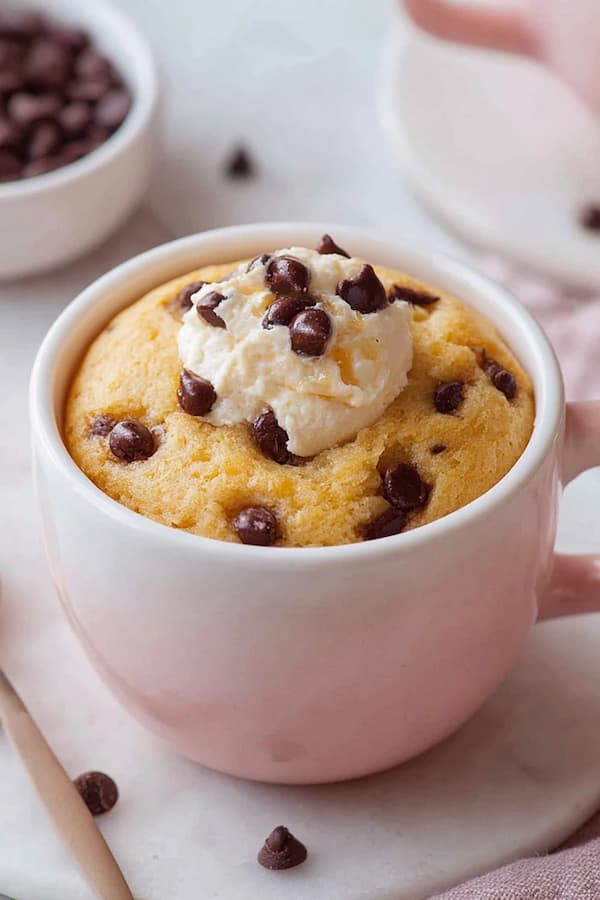 cookie in a mug