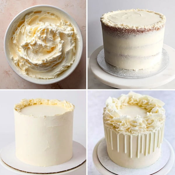 how to frost a cake step by step