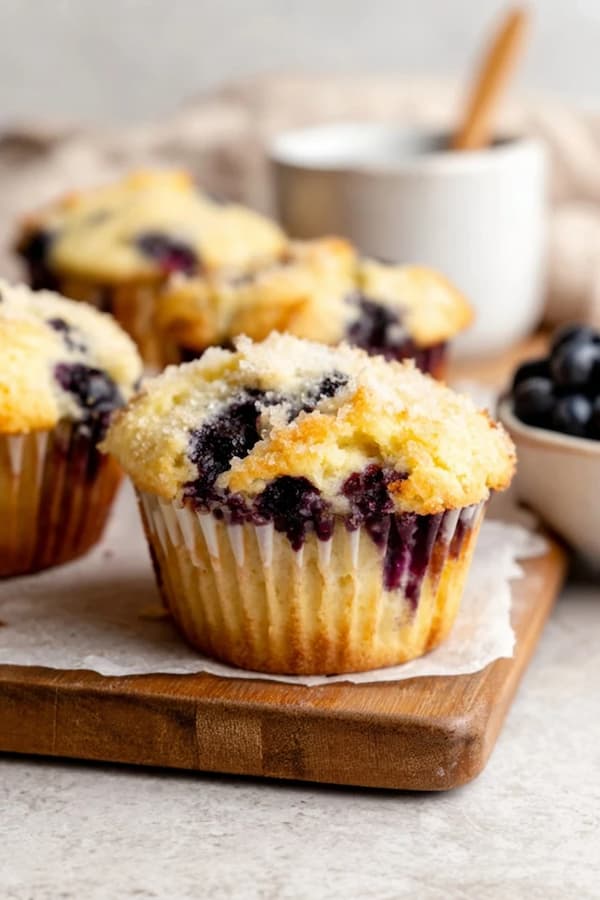 lemon blueberry muffins recipe