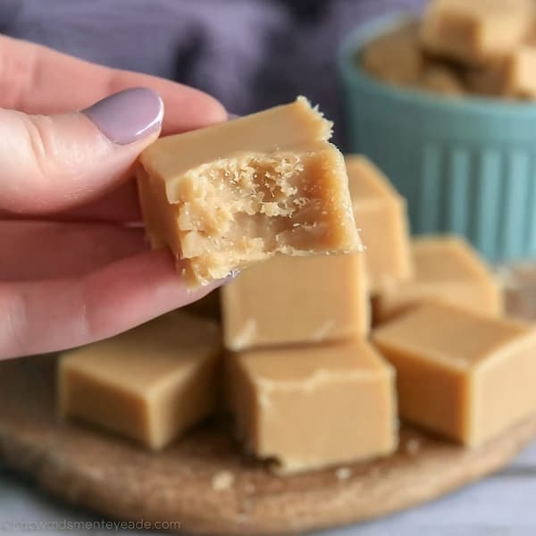 vanilla fudge served