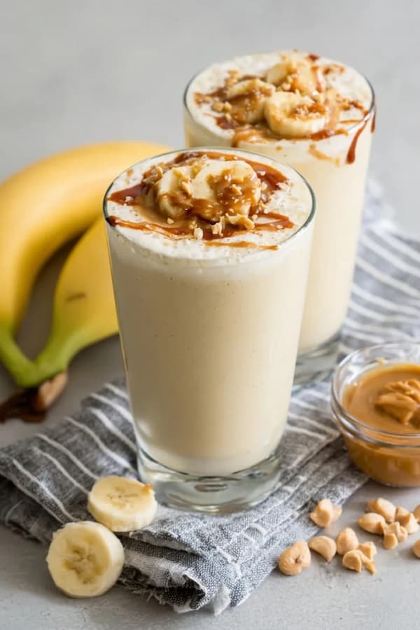 banana and peanut butter smoothie