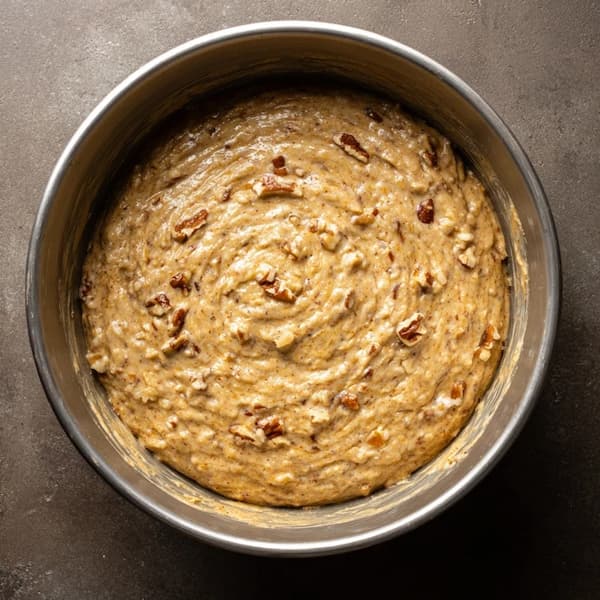 banana nut bread batter