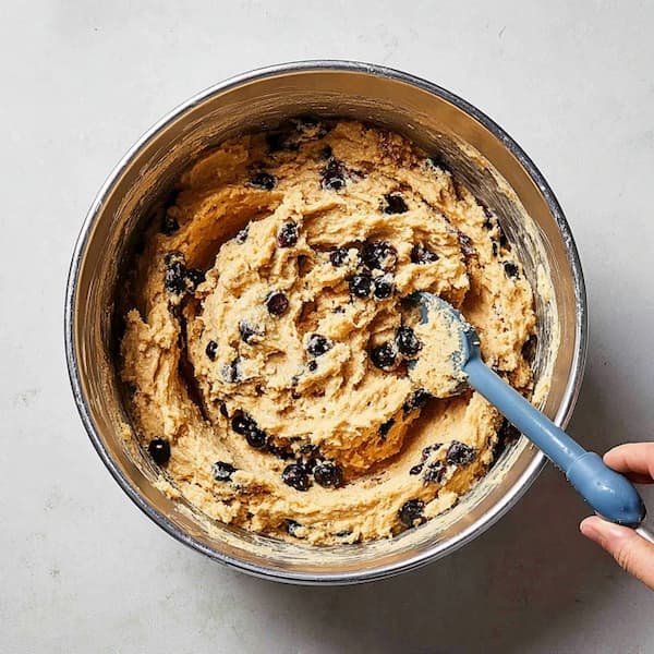 blueberry cake batter