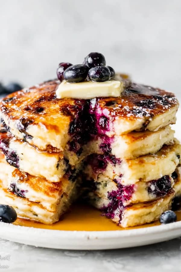 blueberry pancakes recipe