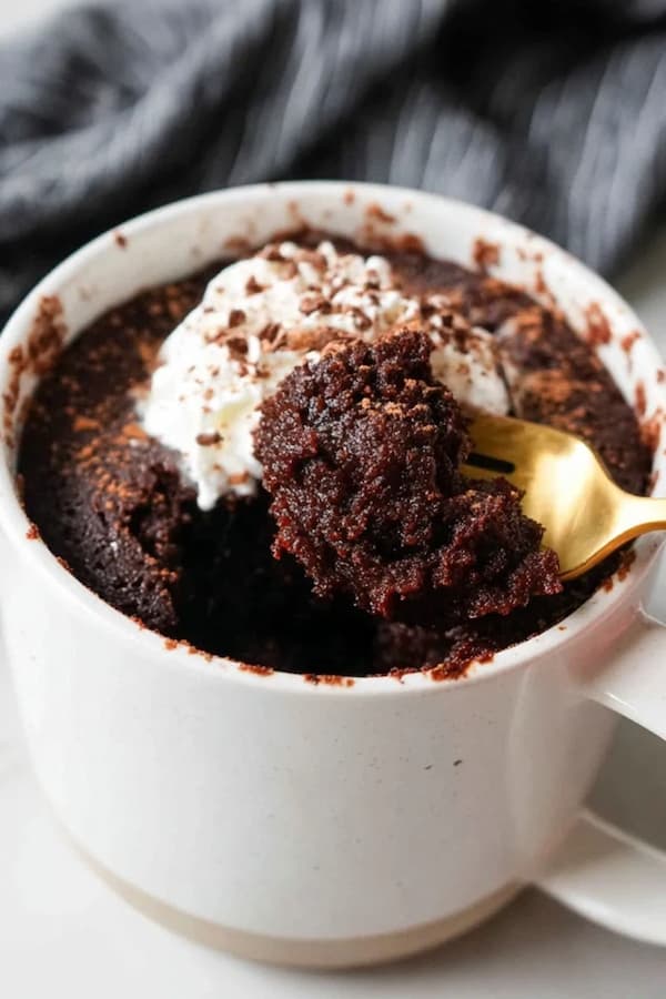 cocoa mug cake