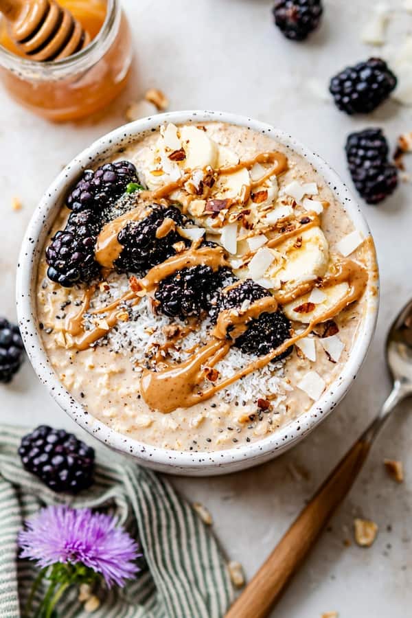 high protein steel cut overnigh oats recipe
