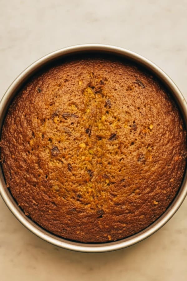 carrot cake baked