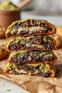 dubai chocolate cookies