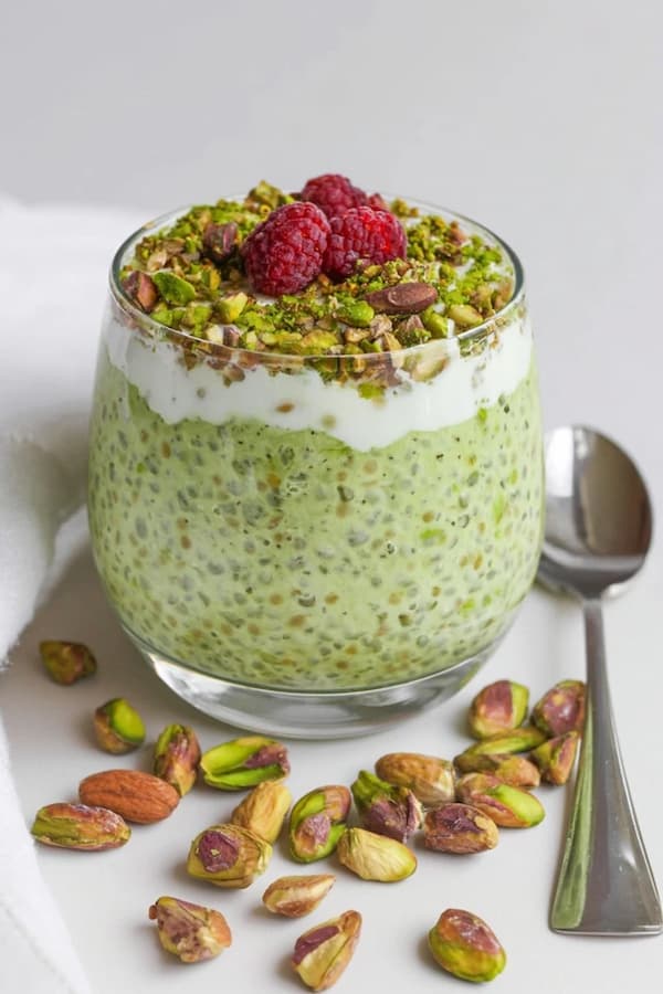 pistachio overnight oats