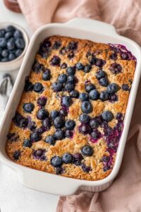 blueberry oatmeal bake