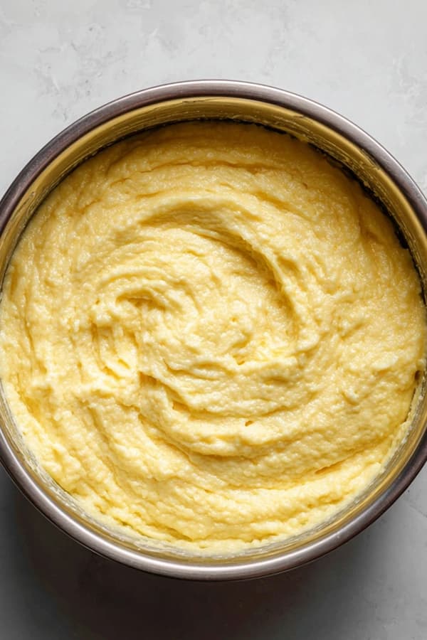 lemon brownies batter