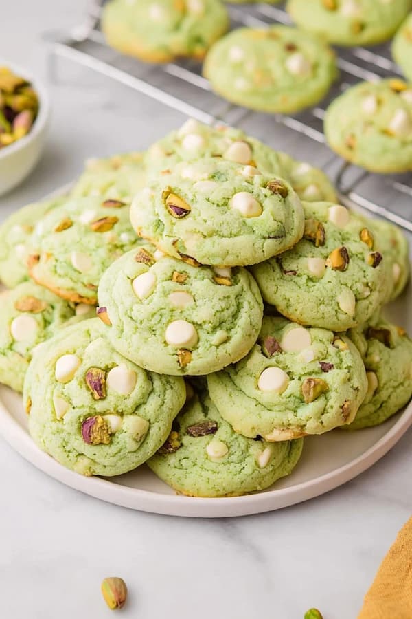 Pistachio Pudding Cookies Recipe