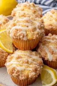 lemon crumb muffins