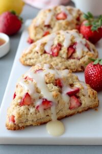 strawberry lemon scones recipe